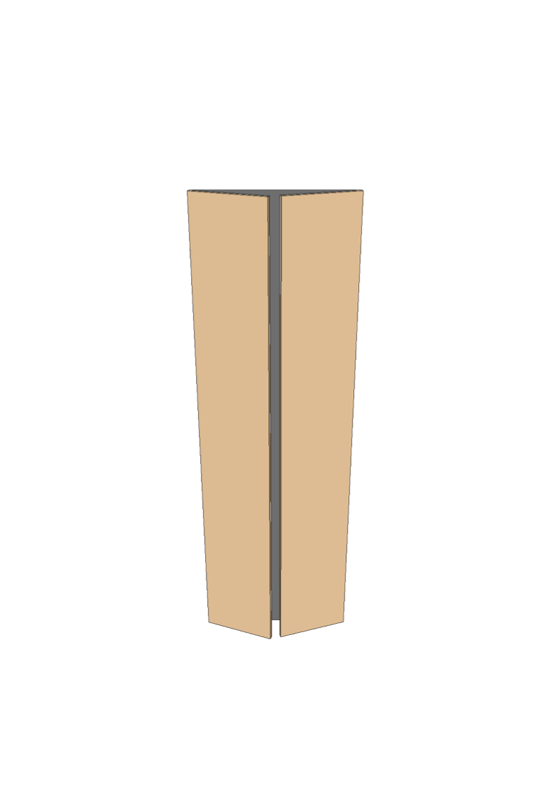 Bestå cabinet front 30x192 BESTÅ Cabinet front (2 pcs) 30 x 192 cm - Image 1
