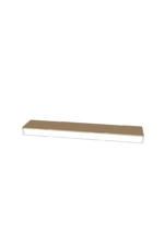 BESTÅ toppplate 120 x 20 cm, 2S