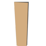 METOD skabslåge 40 x 160 cm