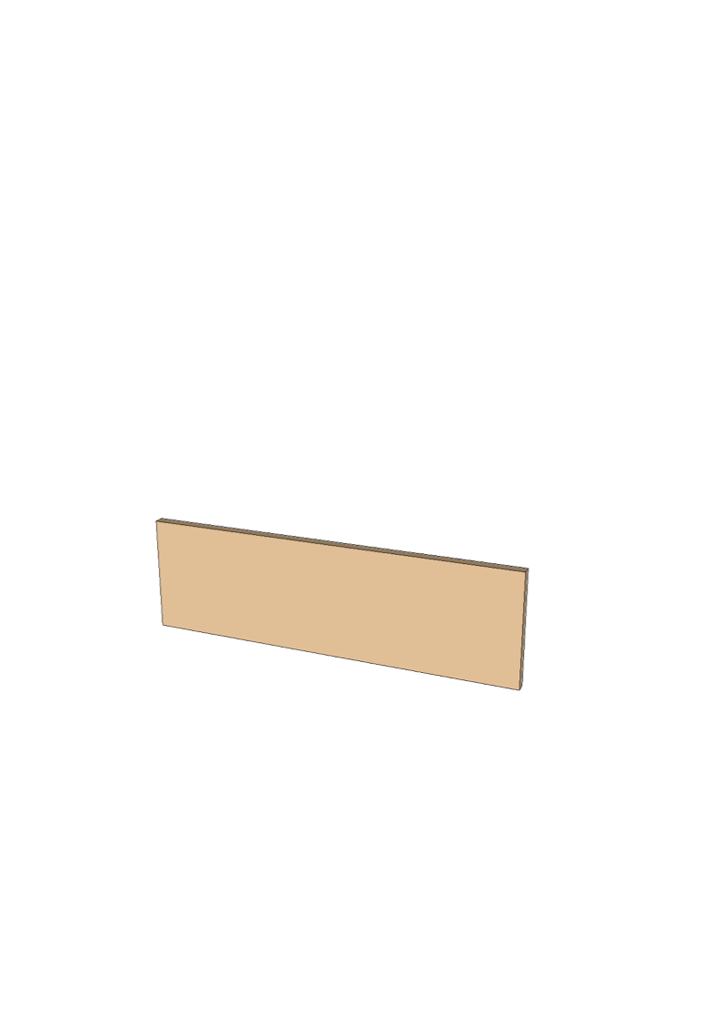 PLWD-IF-P-L18X60 FAKTUM Drawer front 60 x 18 cm - Image 1