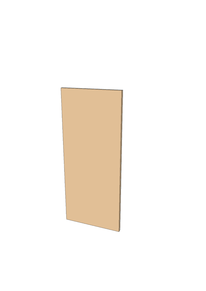 PLWD-IF-P-L70X30 FAKTUM Lådfront 30 x 70 cm - Bild 1