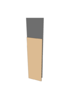 FAKTUM Skap foran 40 x 125 cm