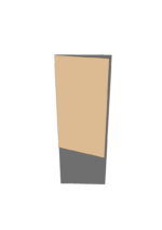 FAKTUM Skåpsfront 60 x 125 cm